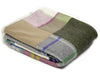 Patchwork Pure New Wool Throw - Random Check