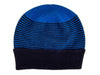 Striped Lambswool Beanie Hat