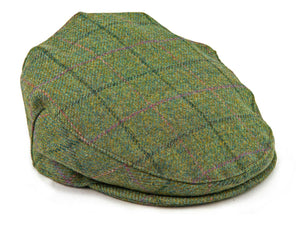 Yorkshire Tweed Flat Cap - Green