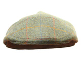 Garforth Tweed Flat Cap - Derwent Green