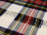 Tartan Lambswool Shawl - Dress Stewart