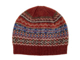 Fairisle Lambswool Beanie Hat