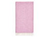 Herringbone Shetland Pure New Wool Throw - Pale Pink