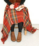 Tartan Pure New Wool Blanket - Antique Royal Stewart