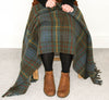 Tartan Pure New Wool Blanket - Antique Hunting Stewart