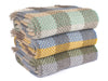 Random Check Celtic Weave Recycled Wool Throw