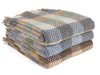 Random Check Celtic Weave Recycled Wool Throw