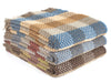 Random Check Celtic Weave Recycled Wool Throw