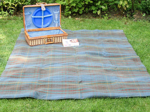 Tartan Waterproof Eventer Picnic Blanket - Antique Hunting Stewart