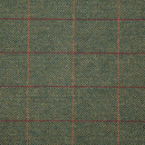 Garforth Tweed Flat Cap - Loxley Green Herringbone