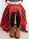 Tartan Pure New Wool Throw - Royal Stewart