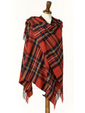 Tartan Lambswool Shawl - Royal Stewart