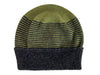 Striped Lambswool Beanie Hat