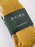 Mohair Socks - Mustard