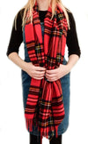 Tartan Lambswool Scarf - Royal Stewart