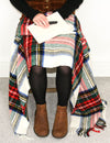 Tartan Pure New Wool Blanket - Dress Stewart