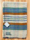 Small Checked Random Recycled Wool Blanket