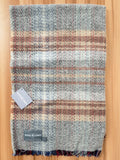 Small Checked Random Recycled Wool Blanket