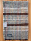 Small Checked Random Recycled Wool Blanket