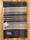 Small Checked Random Recycled Wool Blanket